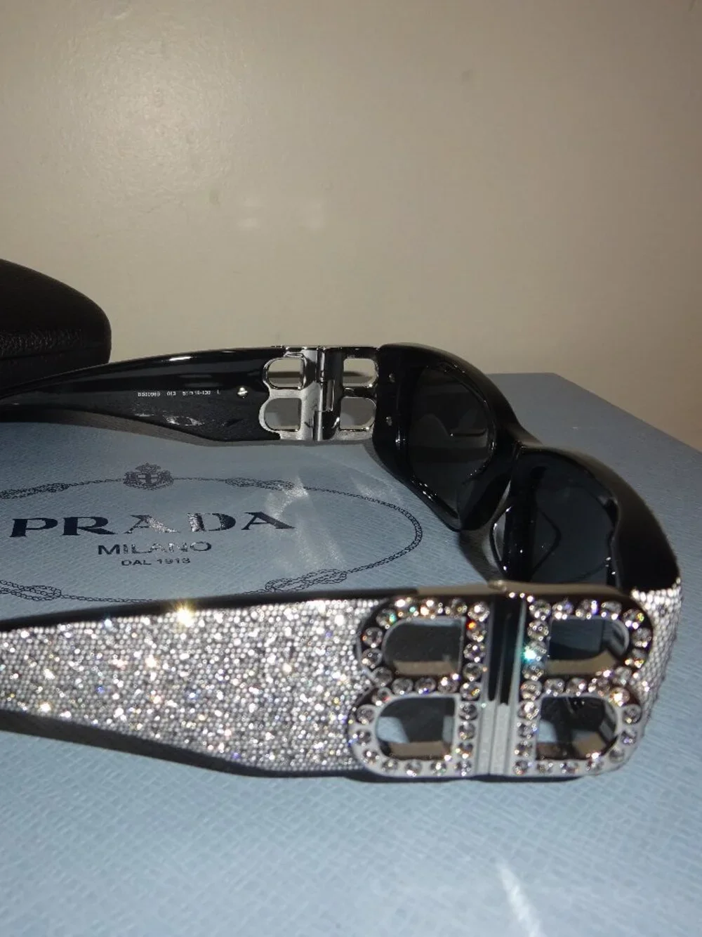 Balenciaga Dynasty 51MM Rectangular Sunglasses